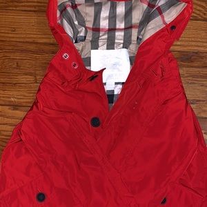 Burberry toddler raincoat